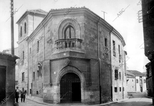 Casa del alcalde don Manuel S. Arjona de ciudad Rodrigo (Salamanca)