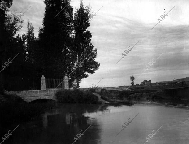 Paisaje del pueblo Renedo (Cantabria)