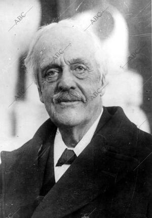 En la Imagen, lord Balfour firmante de la declaración de apoyo al pueblo judío