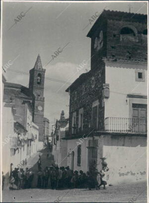 Una calle de la Histórica Villa de Aroche