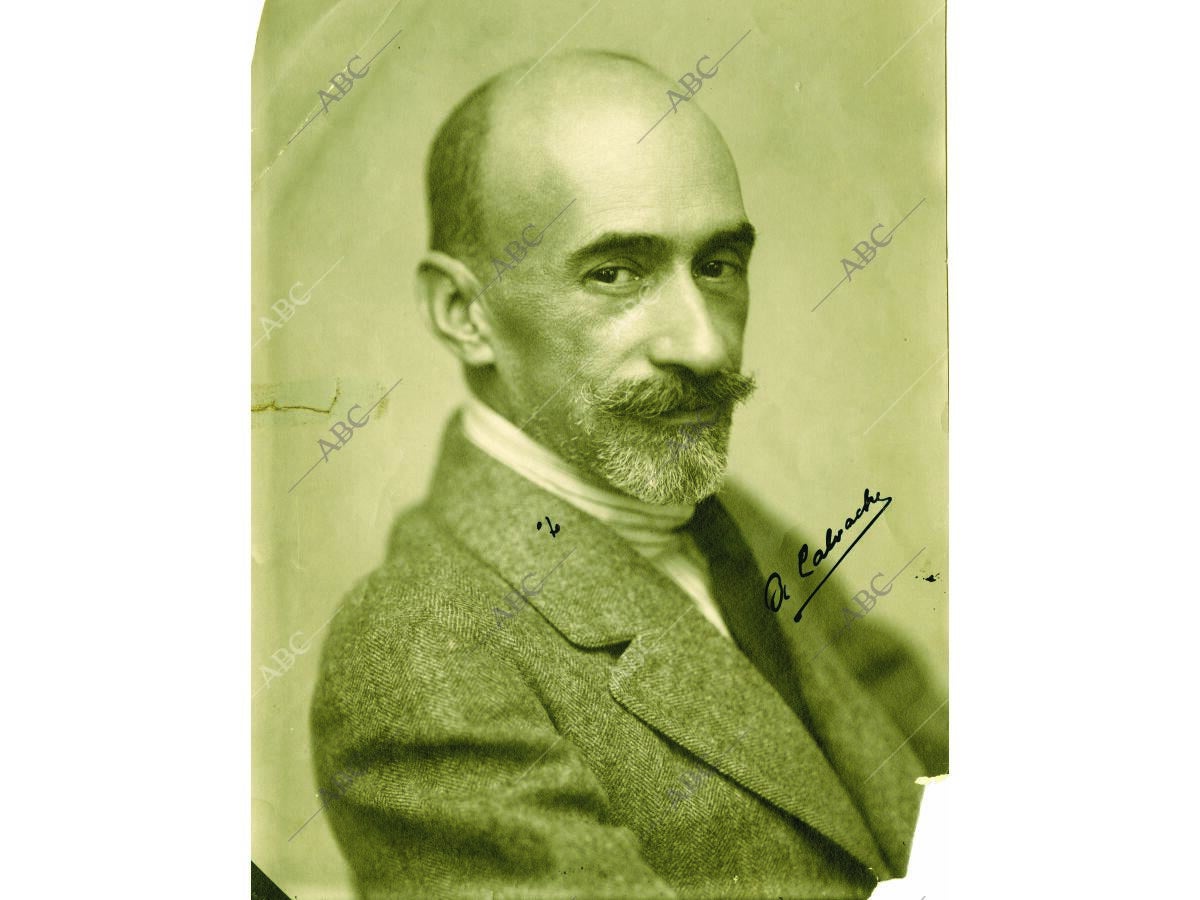 Retrato de Jacinto Benavente con perilla Archivo ABC