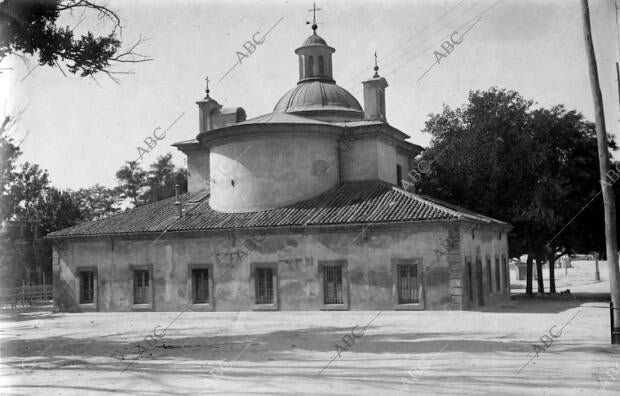 San Antonio de la Florida, fachada posterior de la Antigua Iglesia