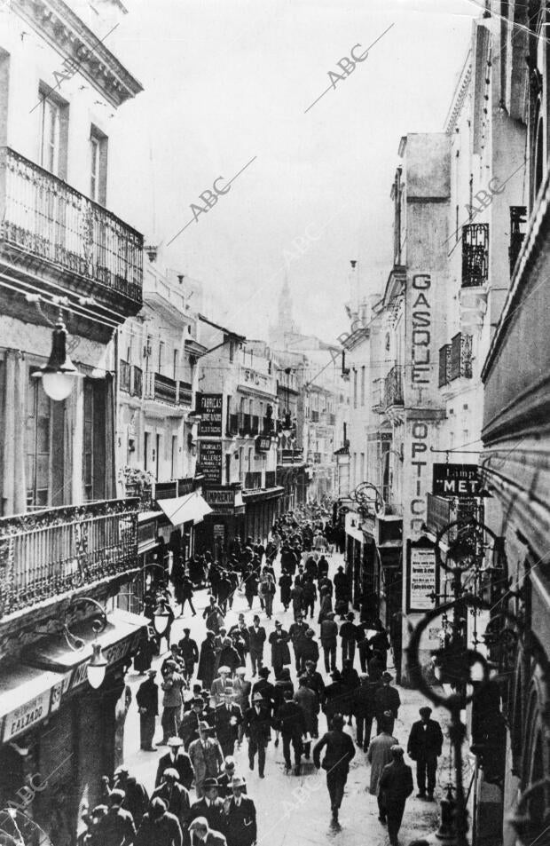 Calle Sierpes fecha Aproximada