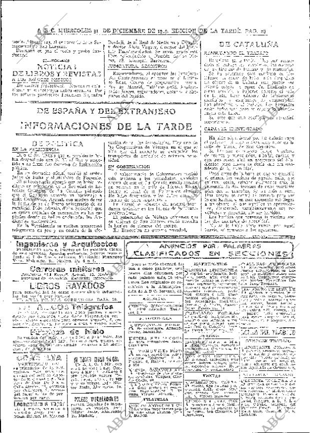 ABC MADRID 31-12-1919 página 26
