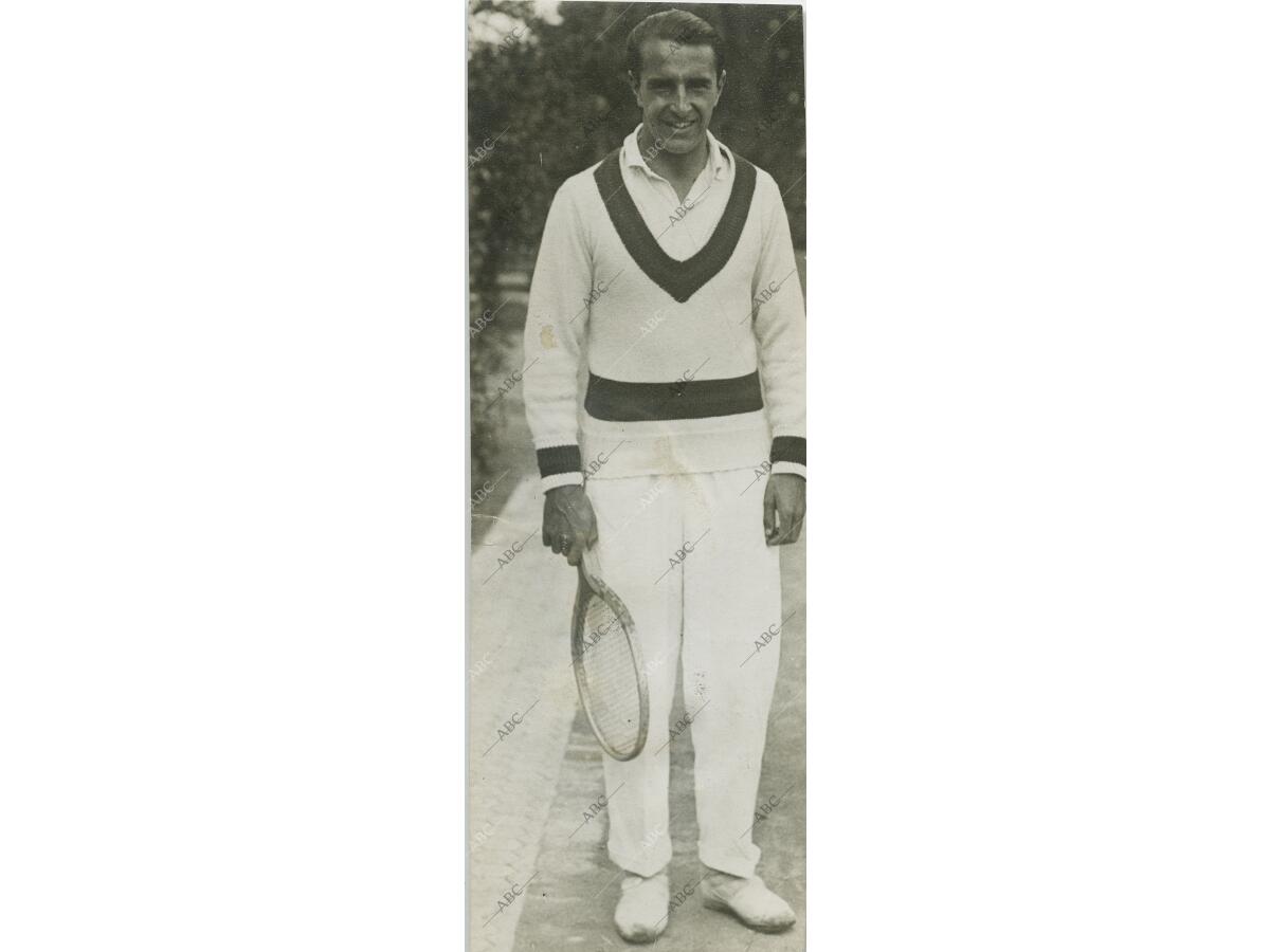 El tenista Manuel Alonso de Areyzaga Archivo ABC