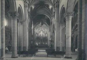 Nave central de la catedral de Jaca, Huesca