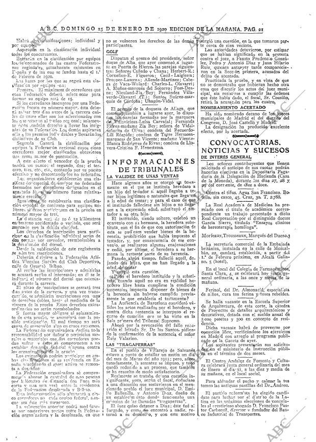 ABC MADRID 02-01-1920 página 21