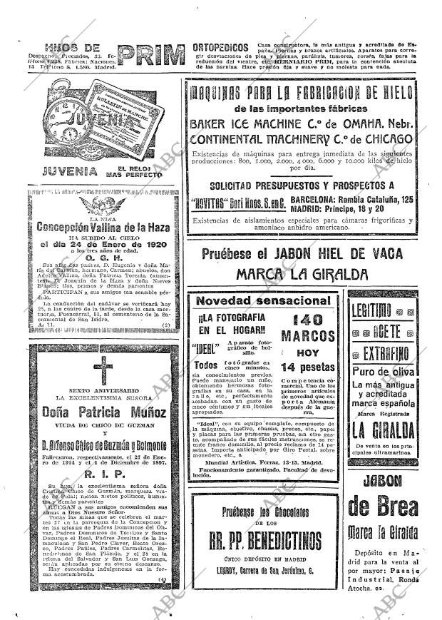 ABC MADRID 02-01-1920 página 25