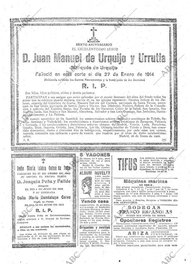 ABC MADRID 02-01-1920 página 28