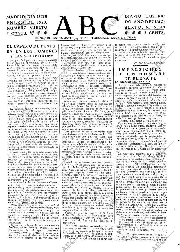 ABC MADRID 02-01-1920 página 3