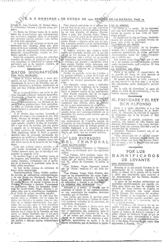 ABC MADRID 04-01-1920 página 10