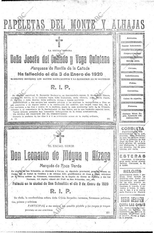 ABC MADRID 04-01-1920 página 28