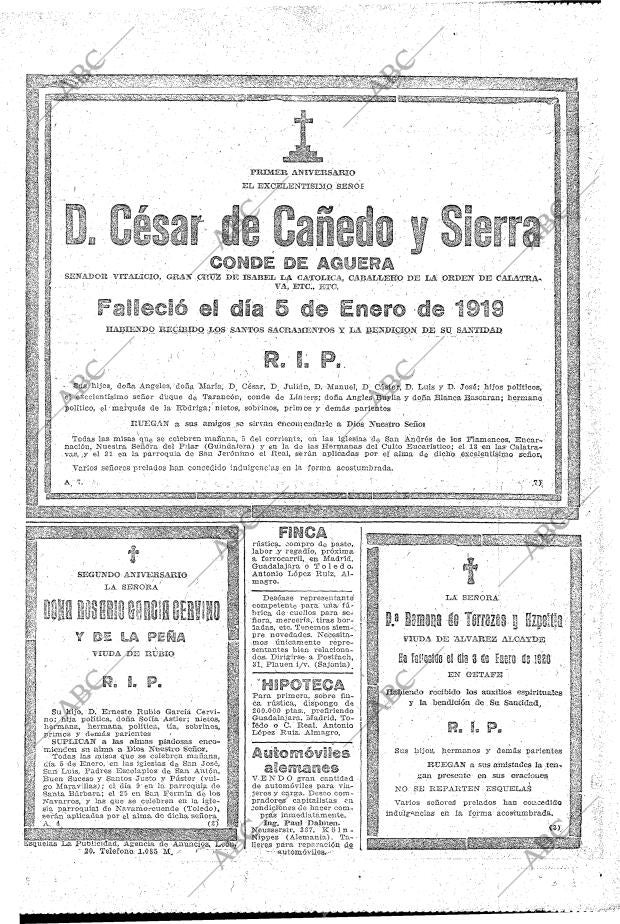 ABC MADRID 04-01-1920 página 29