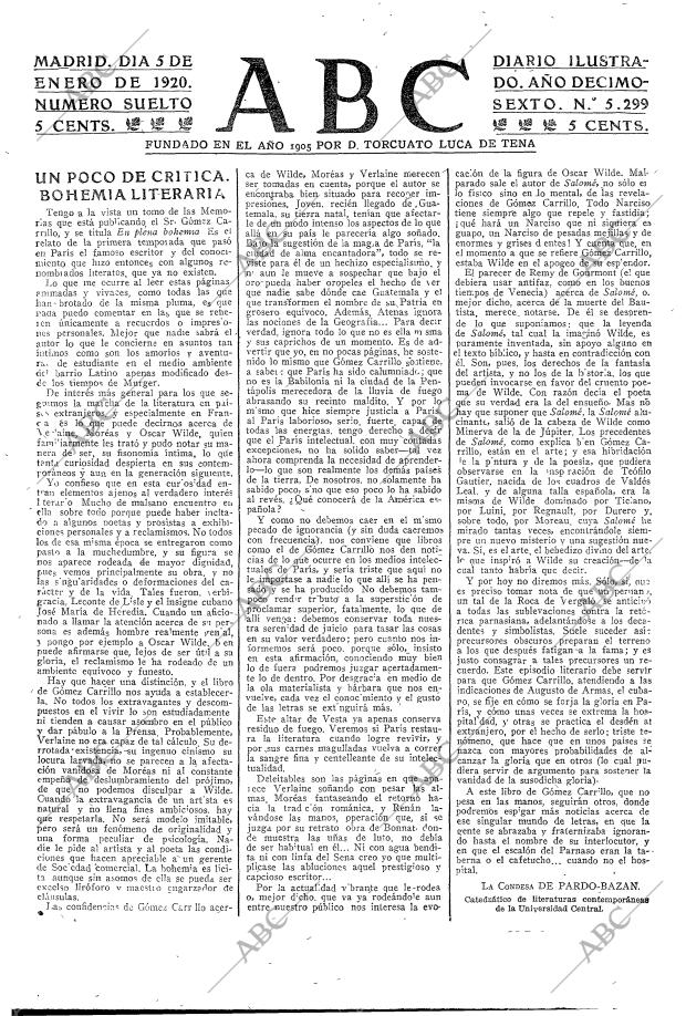ABC MADRID 05-01-1920 página 3