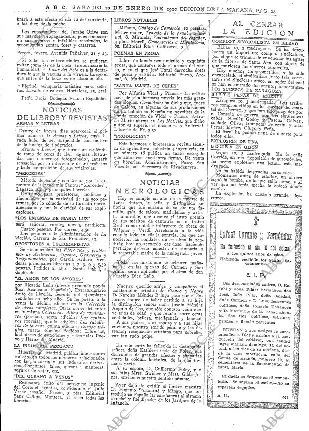 ABC MADRID 10-01-1920 página 24
