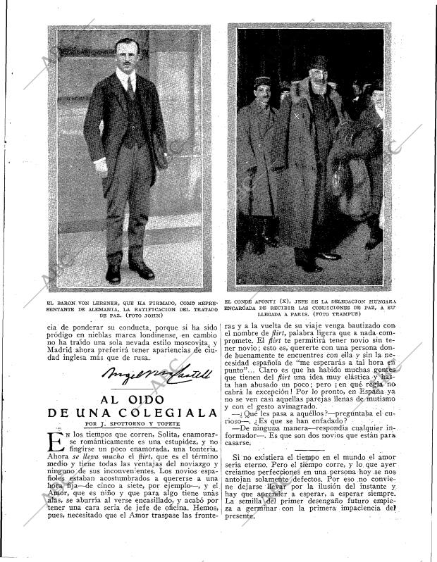 BLANCO Y NEGRO MADRID 18-01-1920 página 11