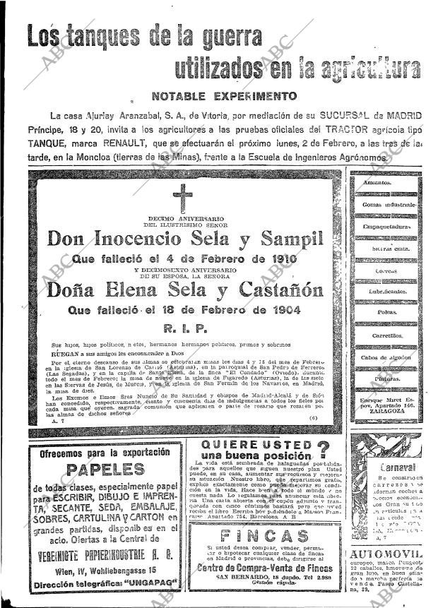 ABC MADRID 02-02-1920 página 17