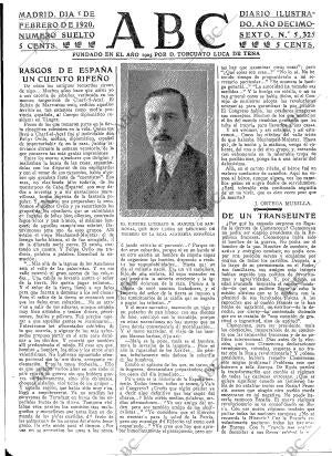 ABC MADRID 02-02-1920 página 3