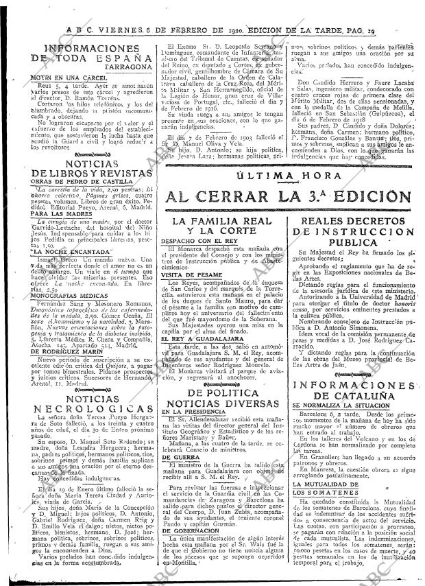 ABC MADRID 06-02-1920 página 19