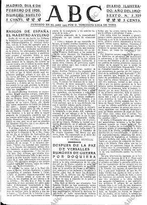 ABC MADRID 06-02-1920 página 3