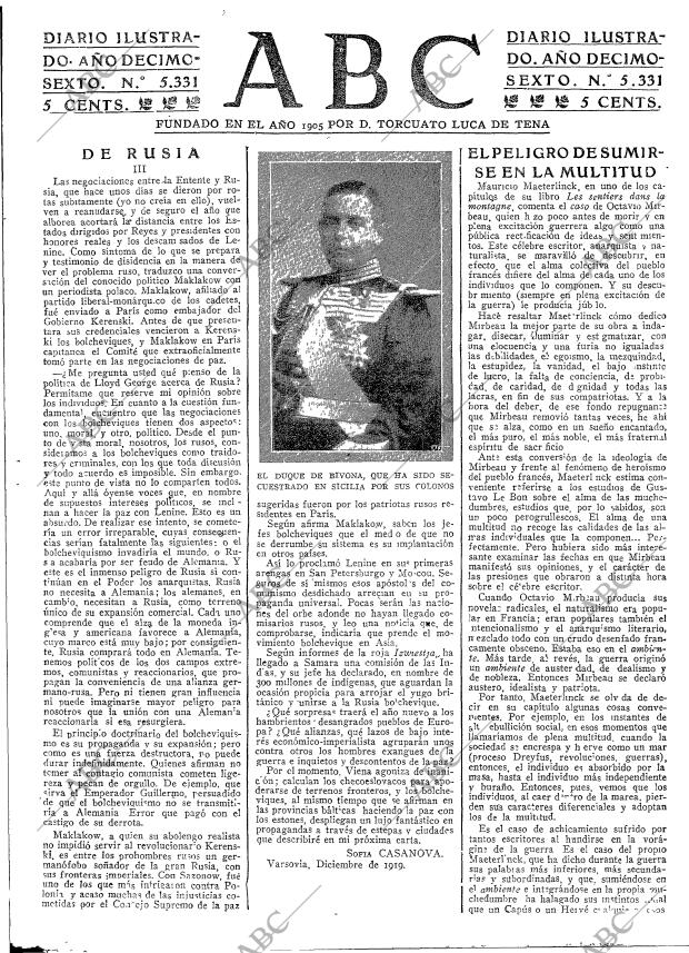 ABC MADRID 09-02-1920 página 3