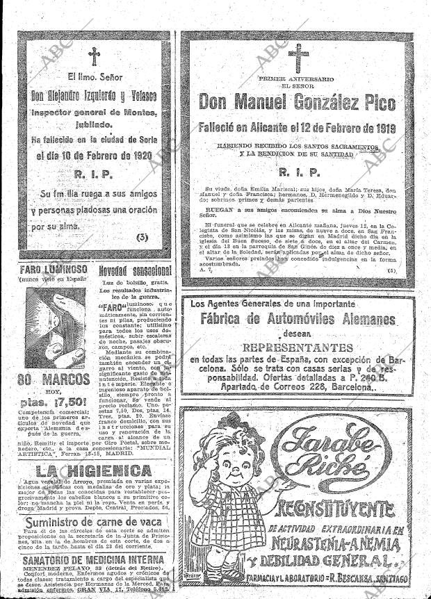 ABC MADRID 11-02-1920 página 21