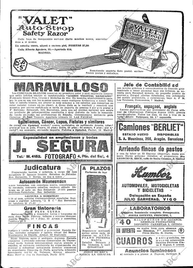 ABC MADRID 11-02-1920 página 23