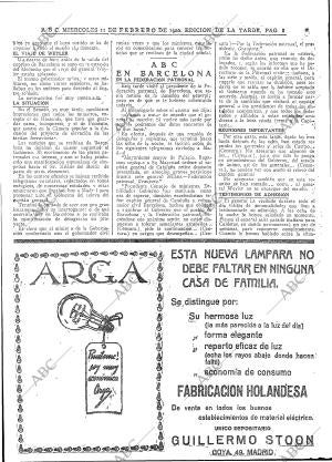 ABC MADRID 11-02-1920 página 8