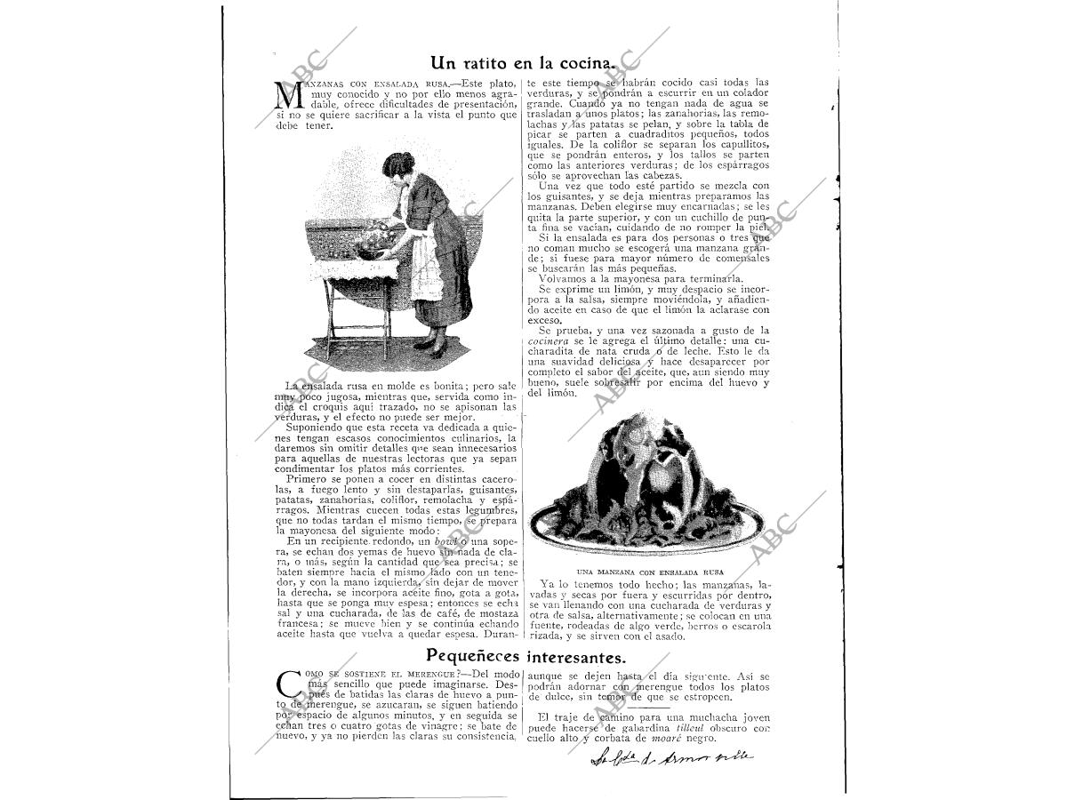 BLANCO Y NEGRO MADRID 22-02-1920 página 38 - Archivo ABC