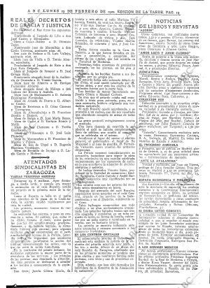ABC MADRID 23-02-1920 página 13