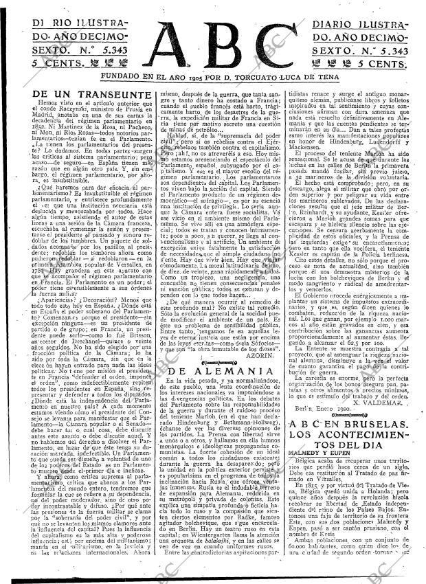 ABC MADRID 23-02-1920 página 3