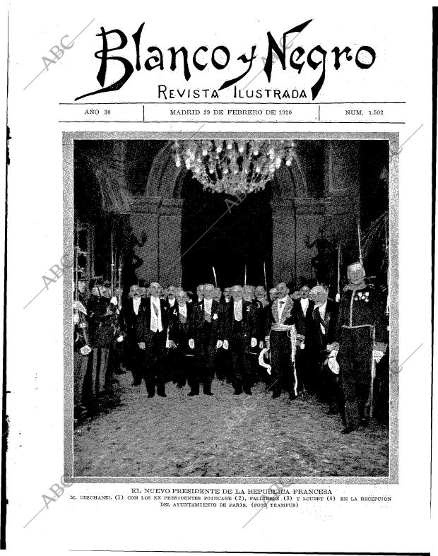 BLANCO Y NEGRO MADRID 29-02-1920 página 3