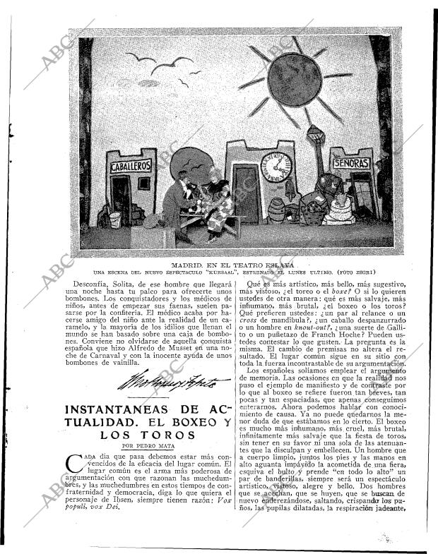 BLANCO Y NEGRO MADRID 29-02-1920 página 7