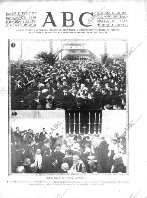 ABC MADRID 05-03-1920 página 1