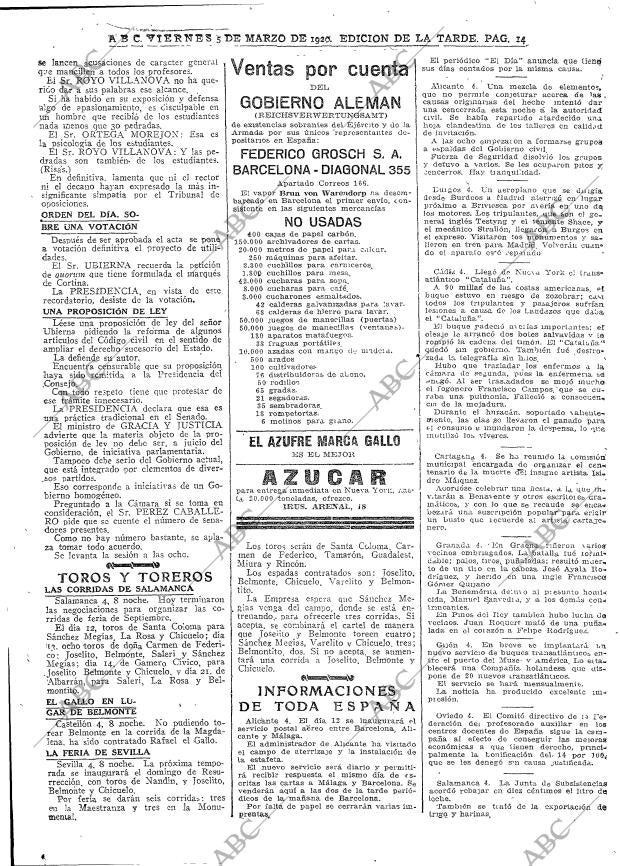 ABC MADRID 05-03-1920 página 14