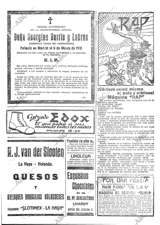 ABC MADRID 05-03-1920 página 20