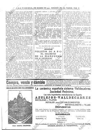 ABC MADRID 05-03-1920 página 8
