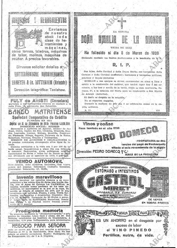 ABC MADRID 06-03-1920 página 19