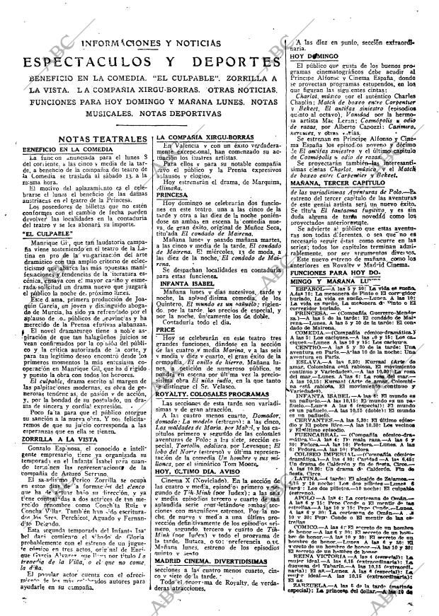 ABC MADRID 07-03-1920 página 19