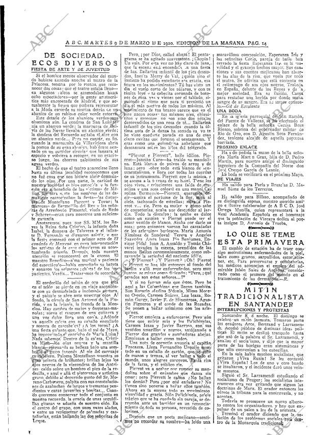 ABC MADRID 09-03-1920 página 14