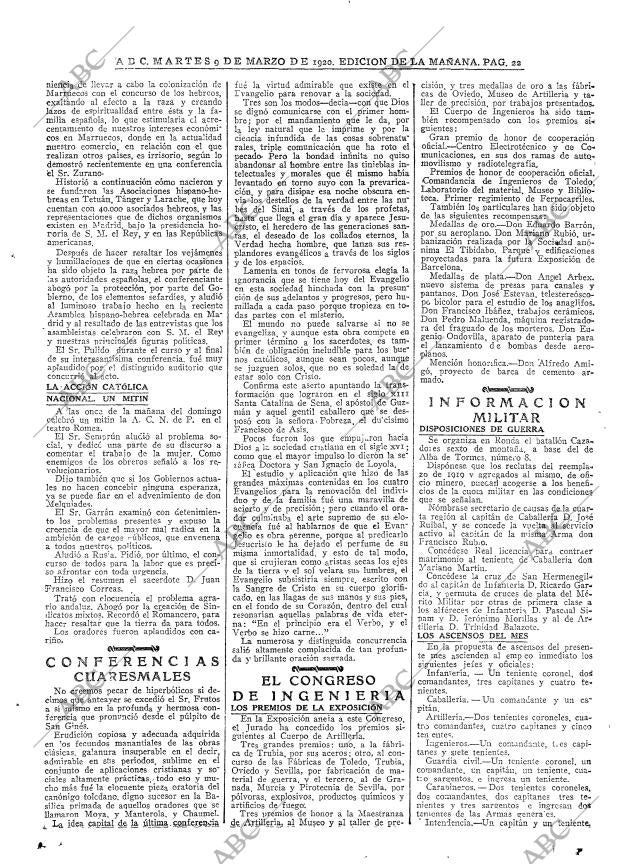 ABC MADRID 09-03-1920 página 22