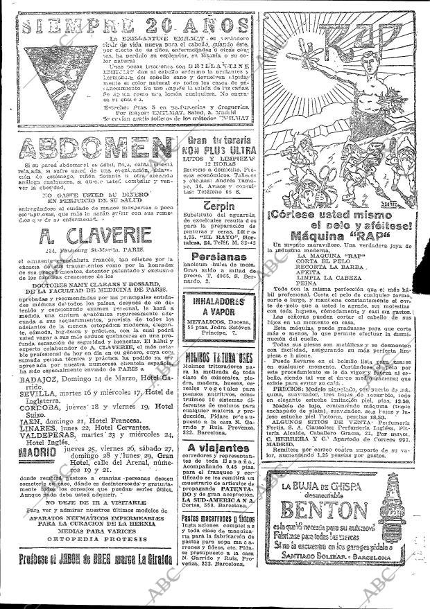 ABC MADRID 10-03-1920 página 20