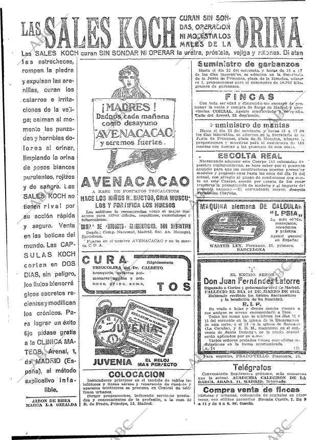 ABC MADRID 10-03-1920 página 22