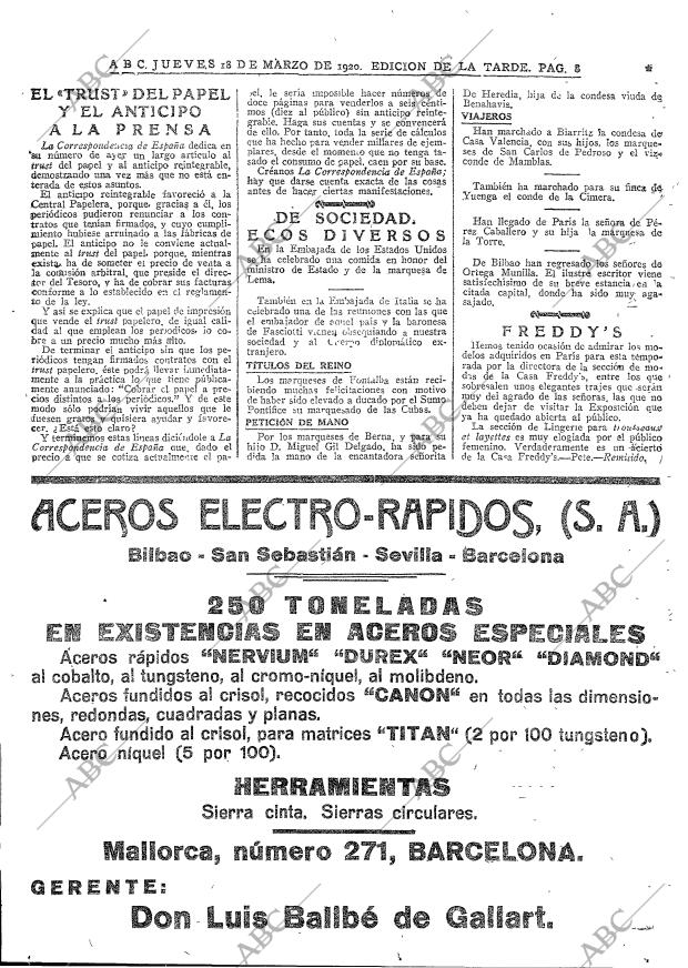 ABC MADRID 18-03-1920 página 8