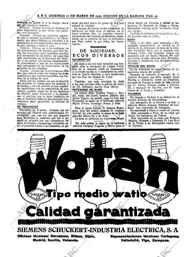 ABC MADRID 21-03-1920 página 10
