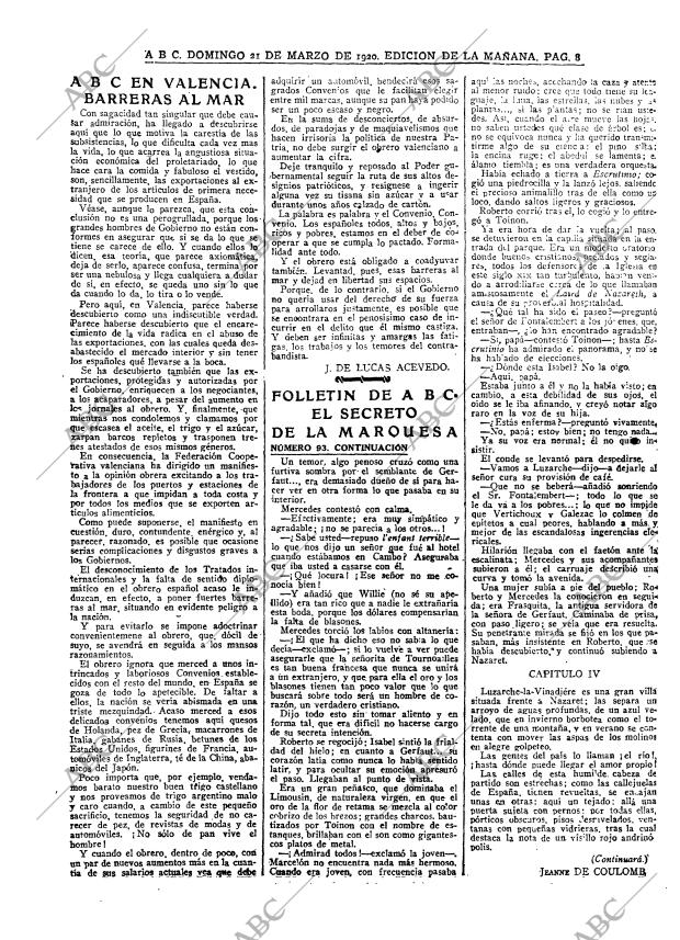 ABC MADRID 21-03-1920 página 8