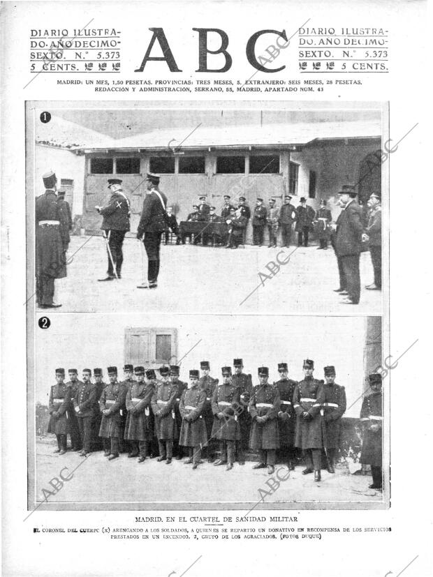 ABC MADRID 28-03-1920 página 1