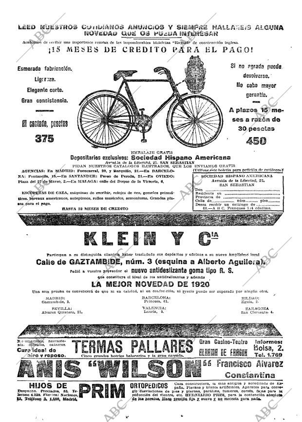 ABC MADRID 28-03-1920 página 33