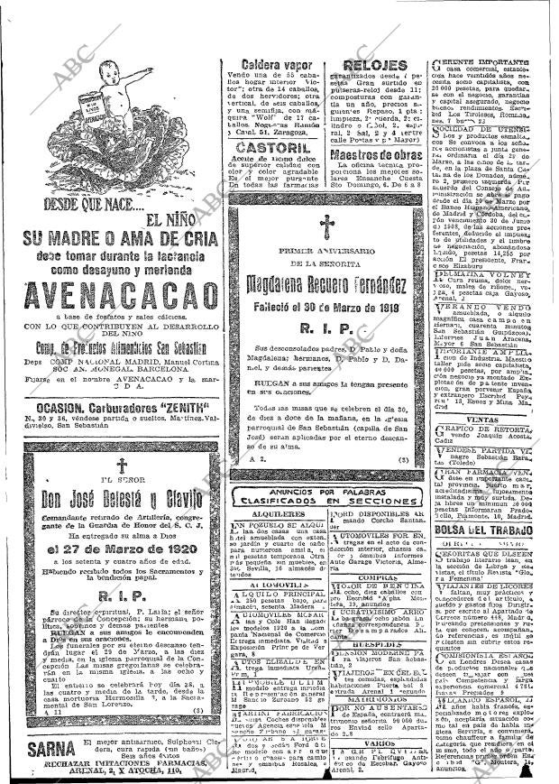 ABC MADRID 29-03-1920 página 16