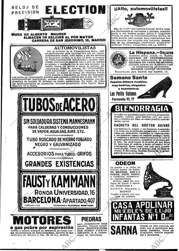 ABC MADRID 29-03-1920 página 23